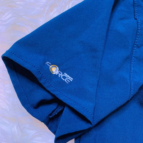 Carhartt Scrubs C12110 Force Women's Cross-Flex V-Neck Media Scrub Top Size XS - Picture 5 of 11